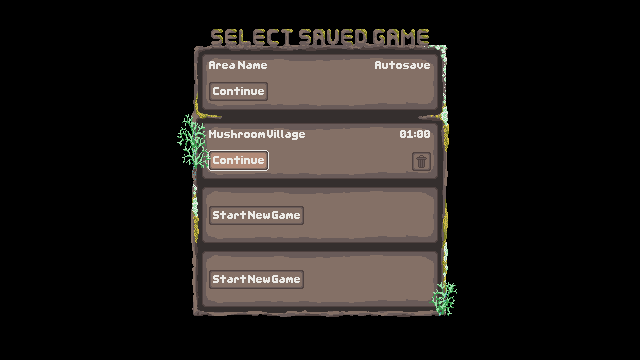 Save Select UI